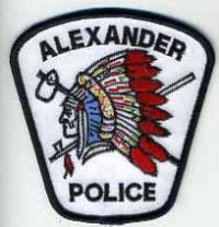 CANADA,ALBERTA,ALEXANDER POLICE 1